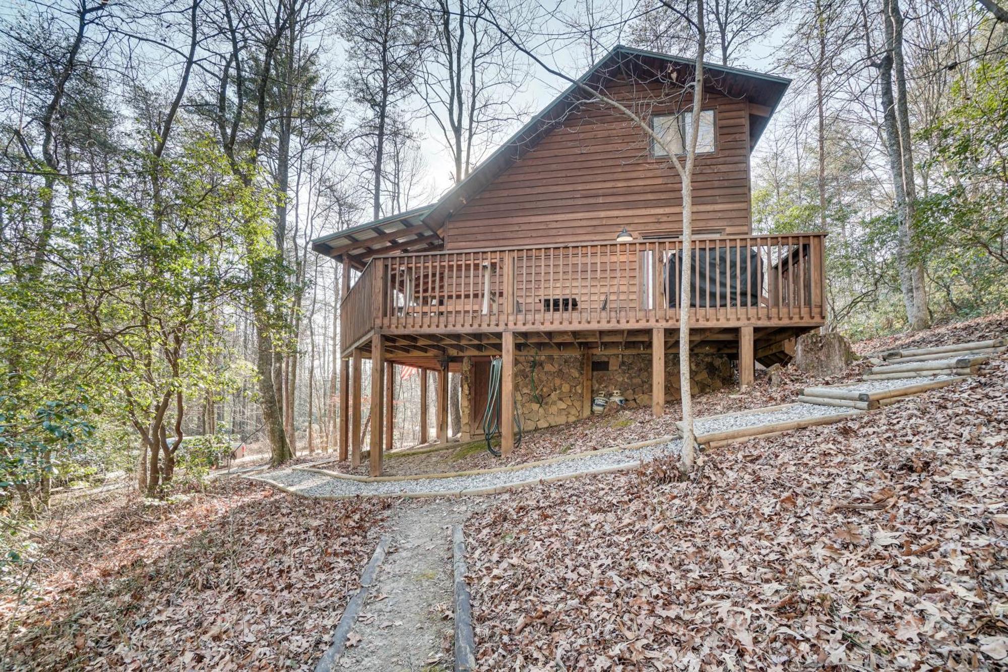 Sautee Nacoochee Mtn Paradise With Spacious Deck! Luaran gambar